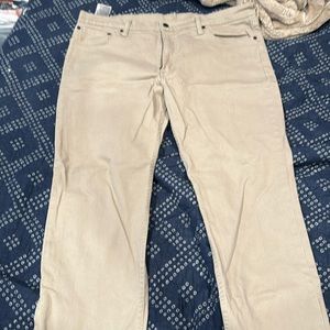 light brown levi’s size 38x30